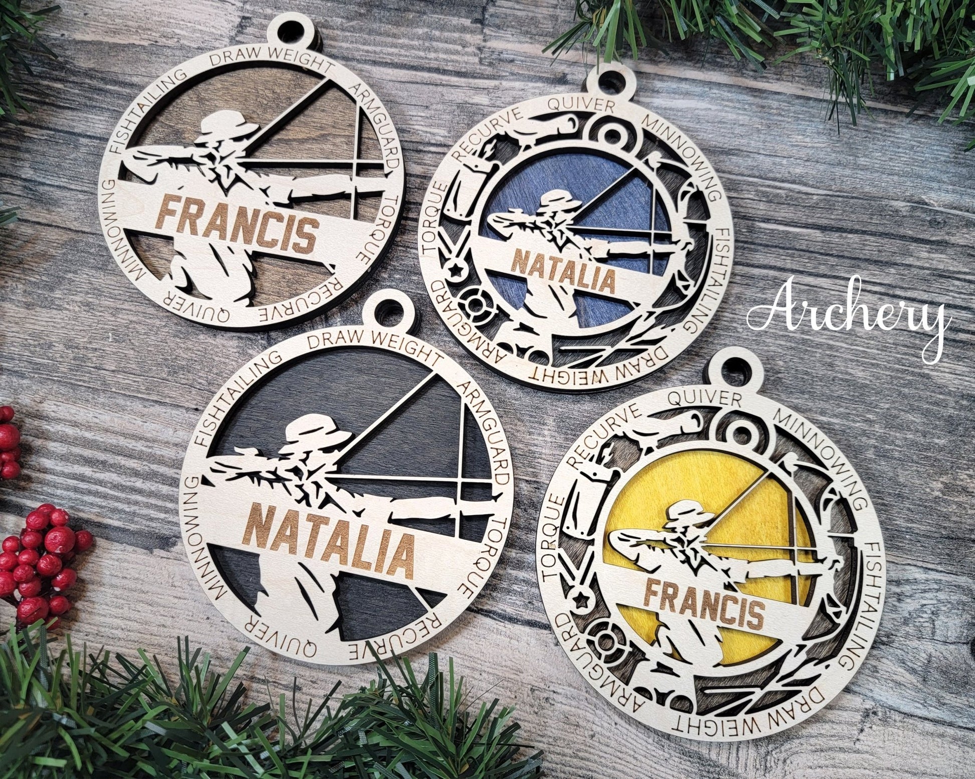 Sports Themed Ornaments - Everlasting Etchings, LLC