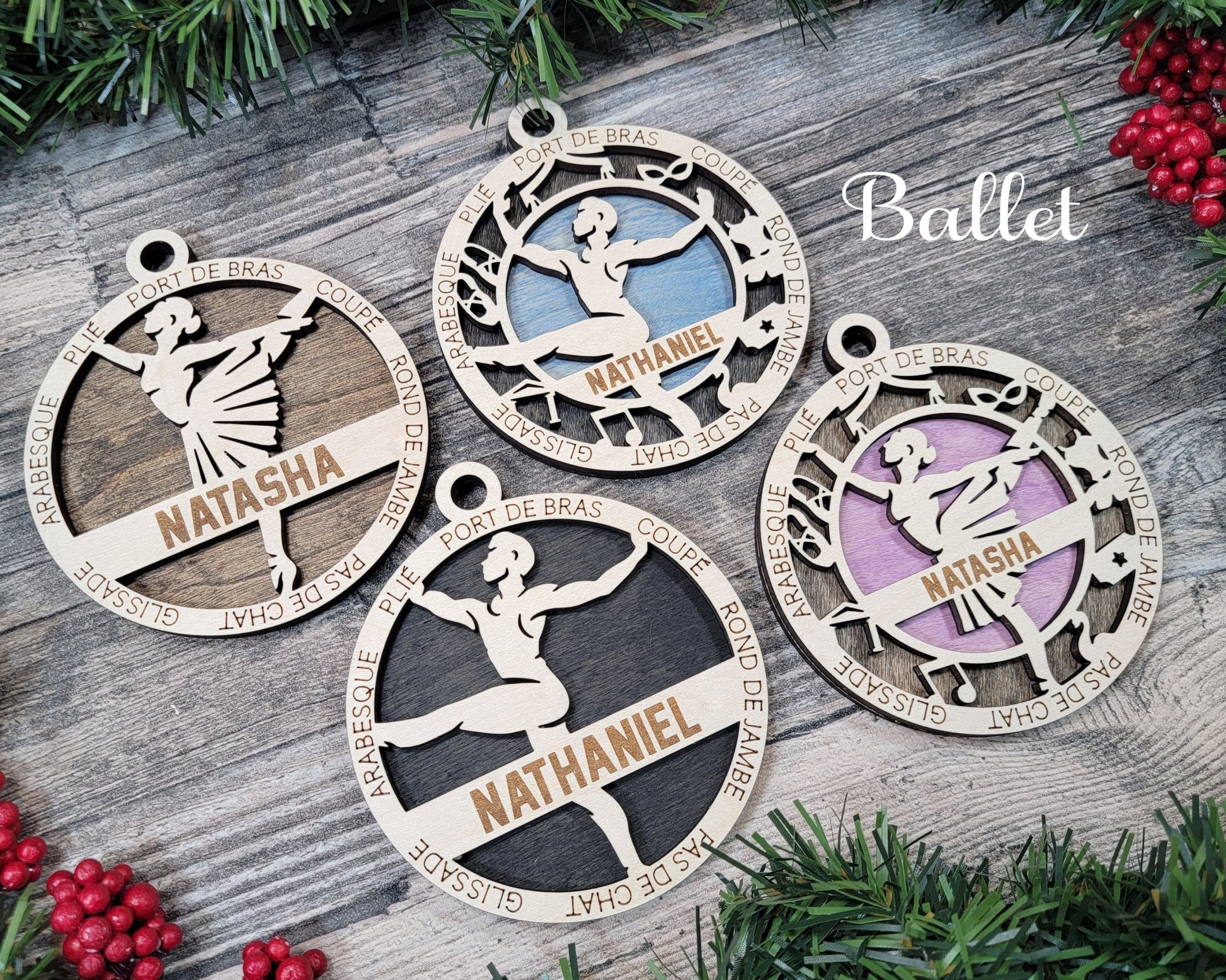 Sports Themed Ornaments - Everlasting Etchings, LLC