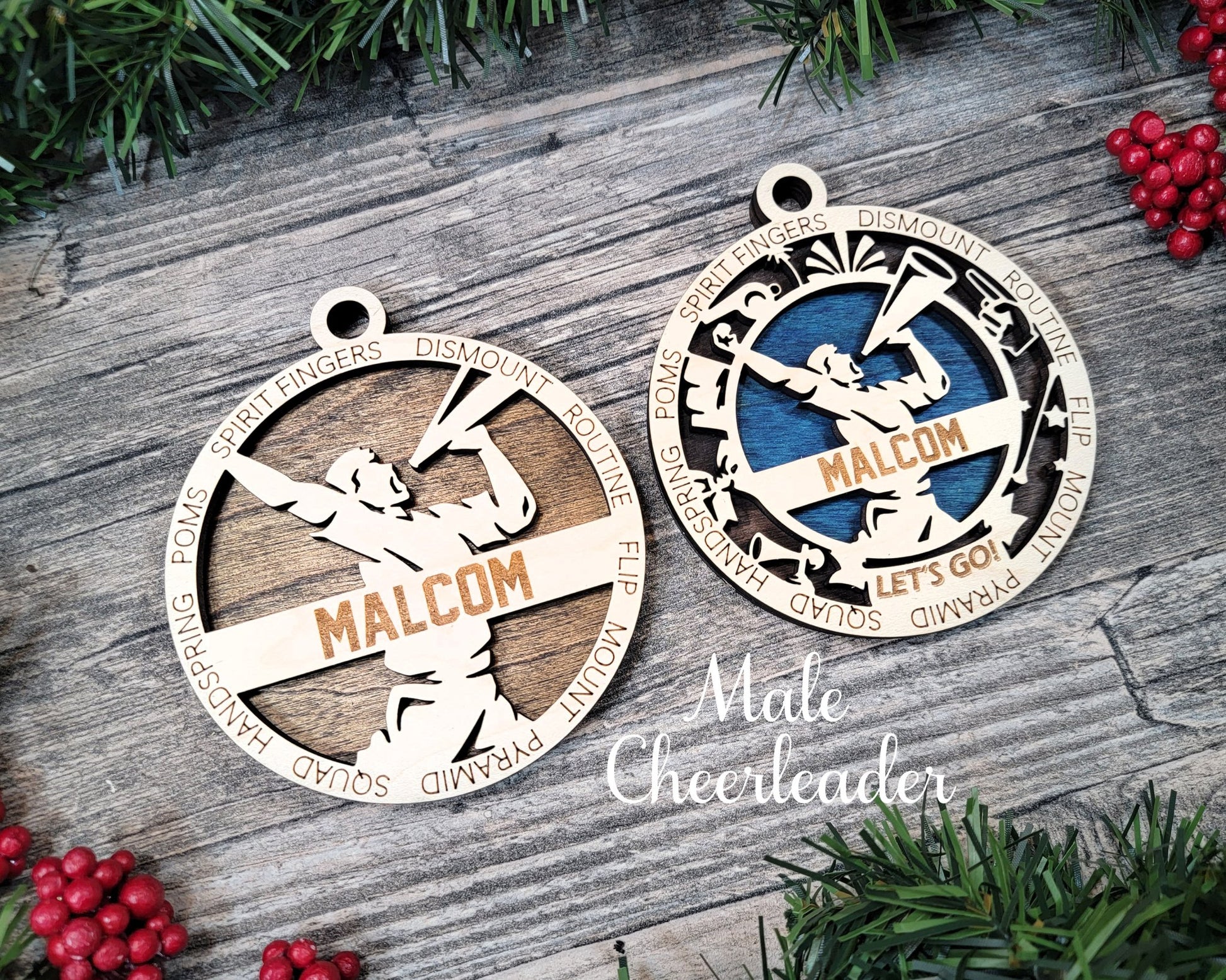 Sports Themed Ornaments - Everlasting Etchings, LLC