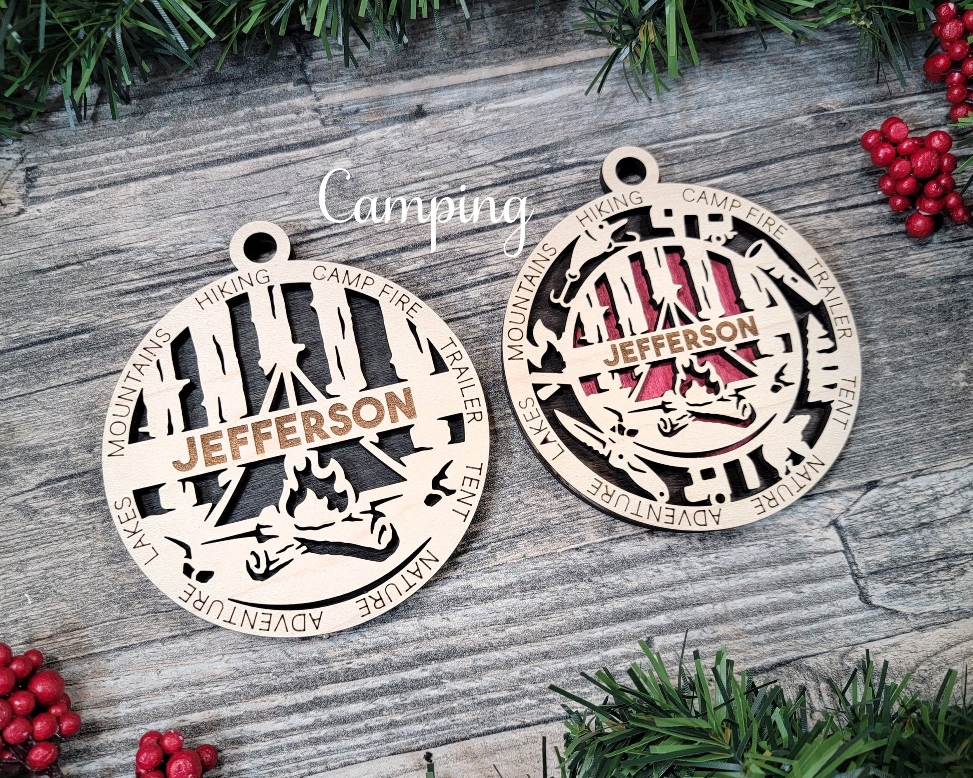 Sports Themed Ornaments - Everlasting Etchings, LLC