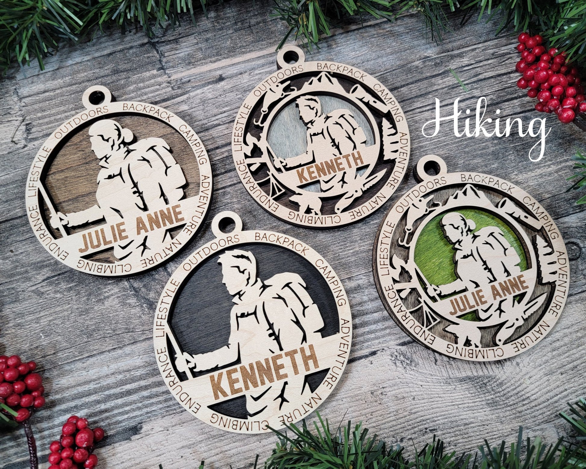 Sports Themed Ornaments - Everlasting Etchings, LLC