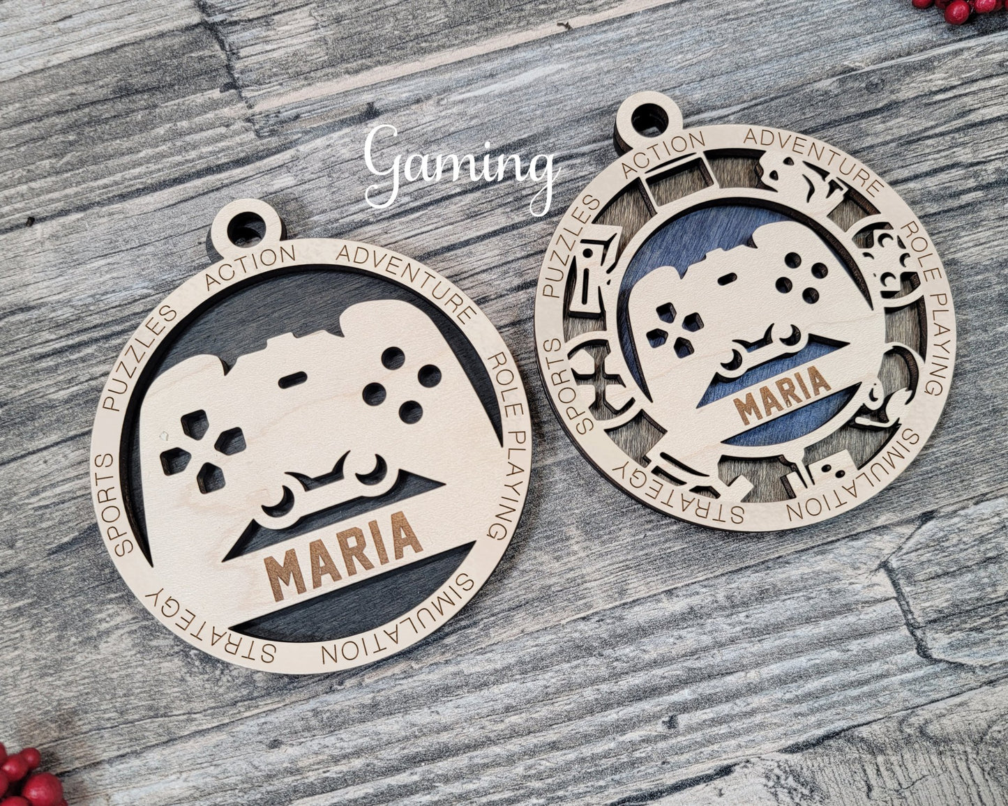 Sports Themed Ornaments - Everlasting Etchings, LLC