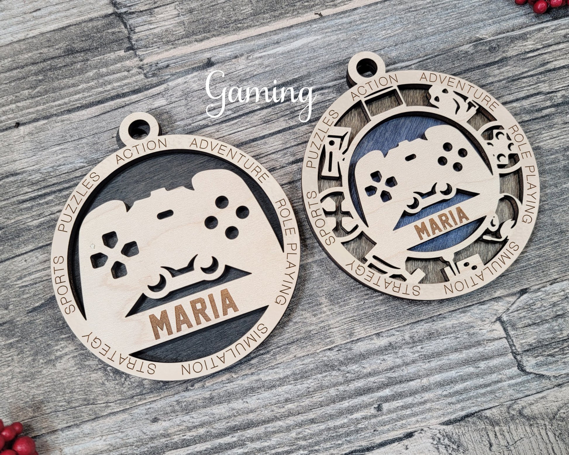 Sports Themed Ornaments - Everlasting Etchings, LLC