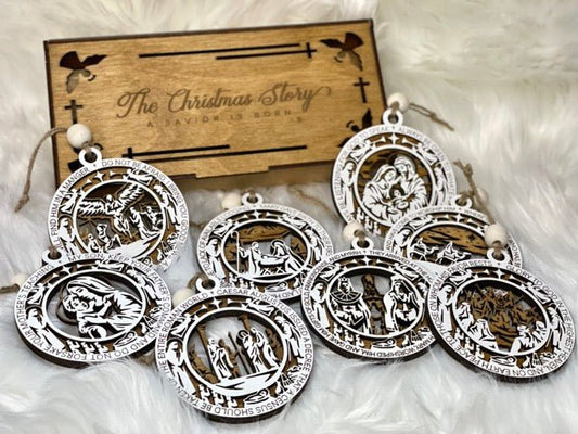 The Christmas Story Ornaments - Everlasting Etchings, LLC