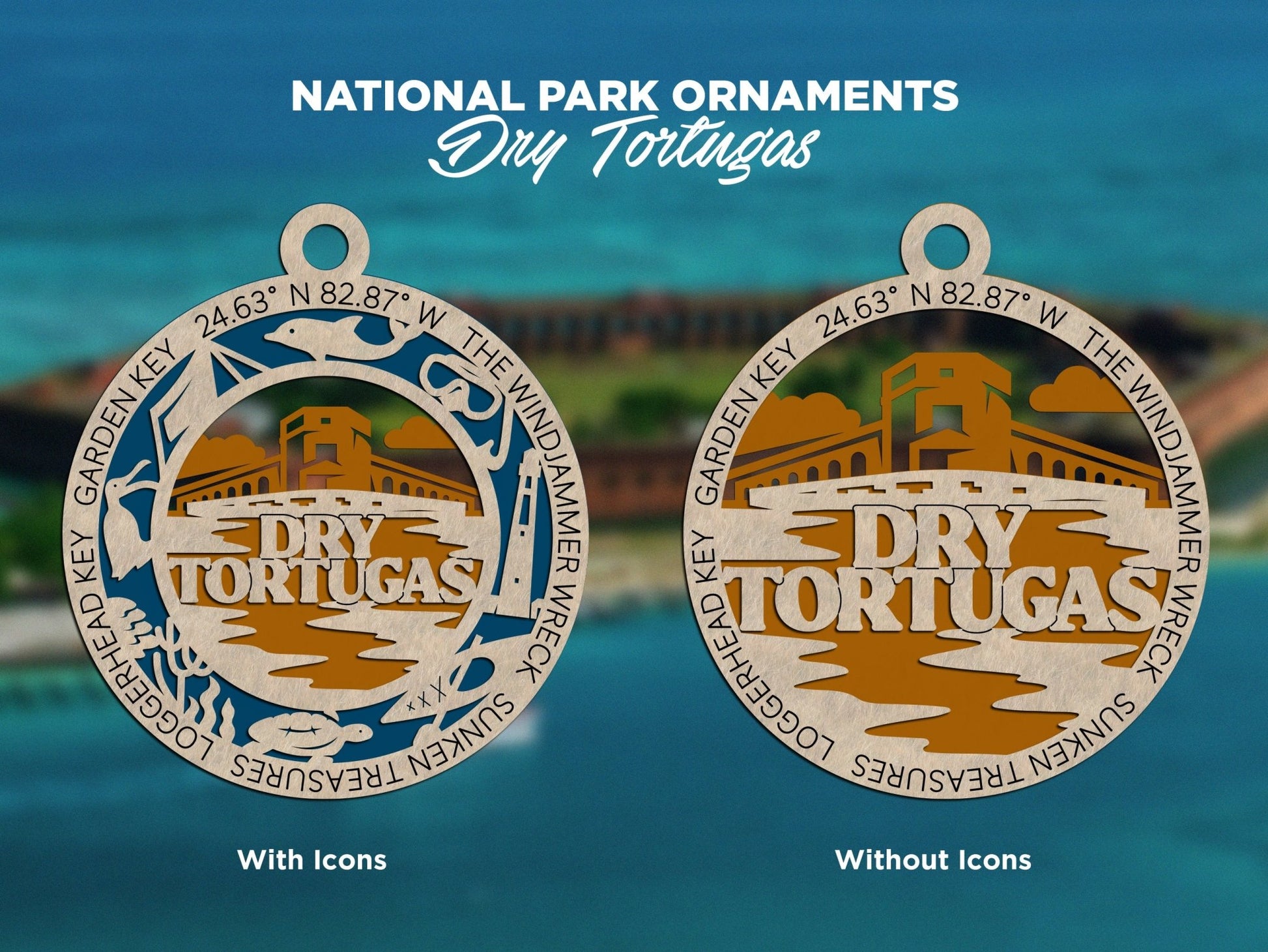 U.S National Park Ornaments - Everlasting Etchings, LLC