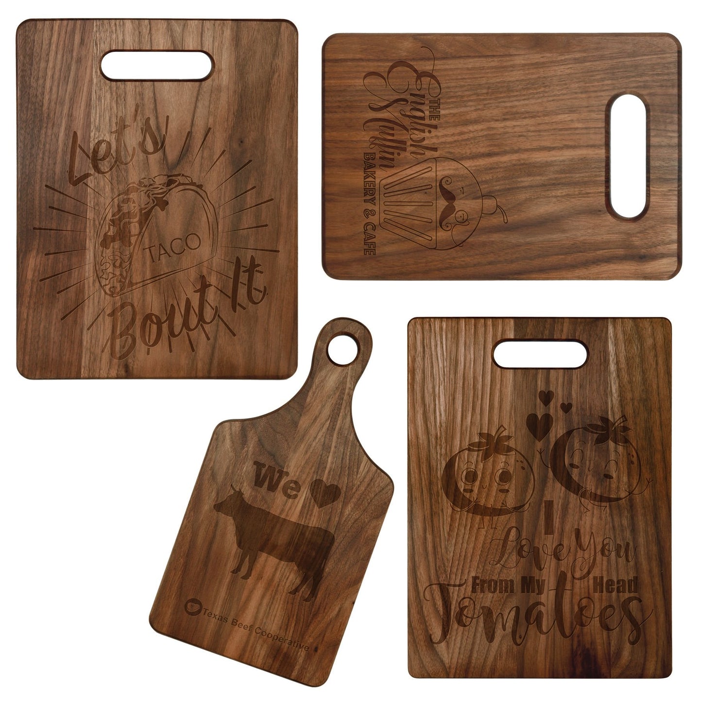 Walnut Cutting Boards - Everlasting Etchings, LLC